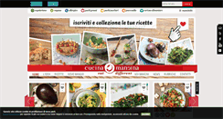 Desktop Screenshot of cucinamancina.com